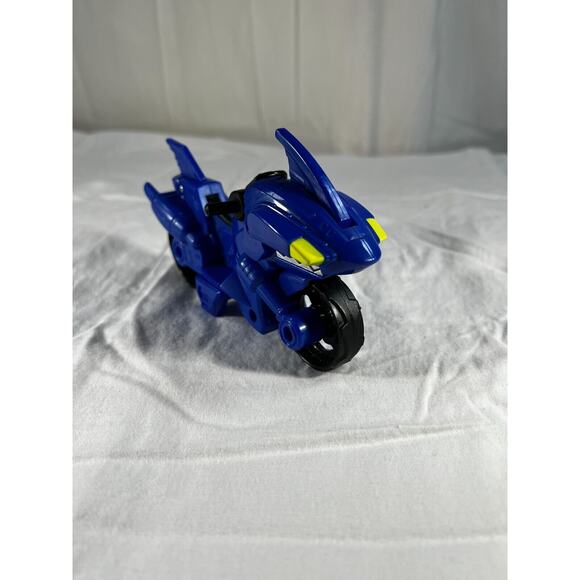 Power Rangers Shark Cycle Playskool Heroes Blue Motorcycle Only Hasbro V-3625C - Picture 7 of 12